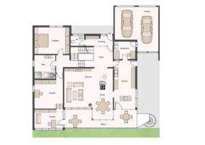 Grundriss Erdgeschoss