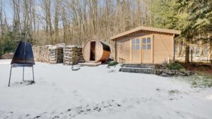 Outdoor Wellnessbereich