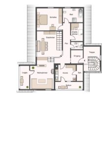 Grundriss Obergeschoss