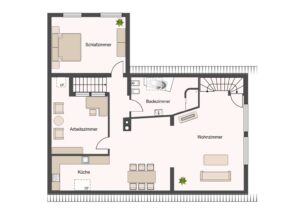Grundriss Obergeschoss