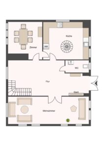 Grundriss Haus EG