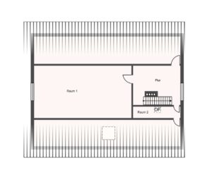 Grundriss Dachgeschoss