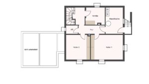 Grundriss Untergeschoss