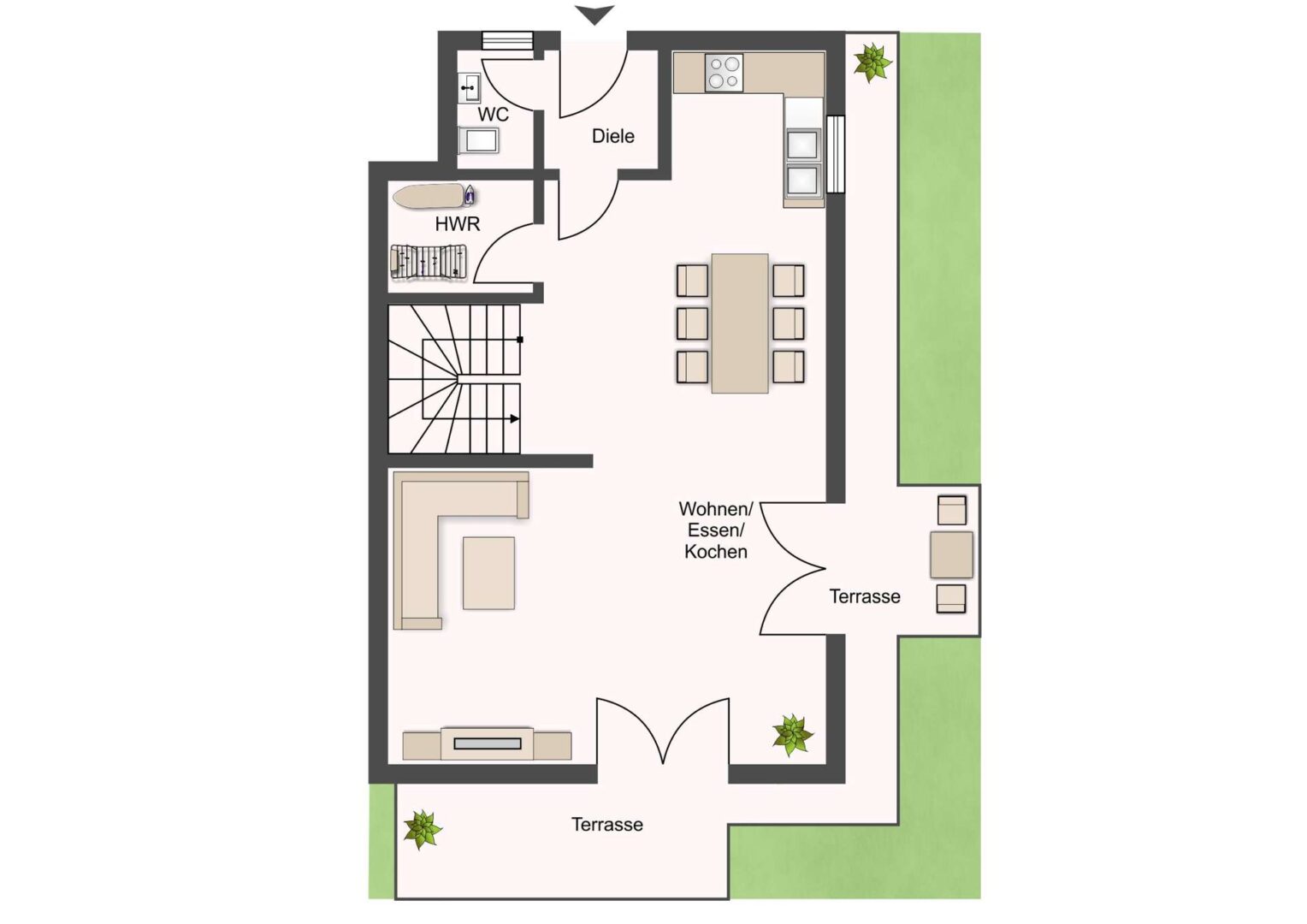 Grundriss EG