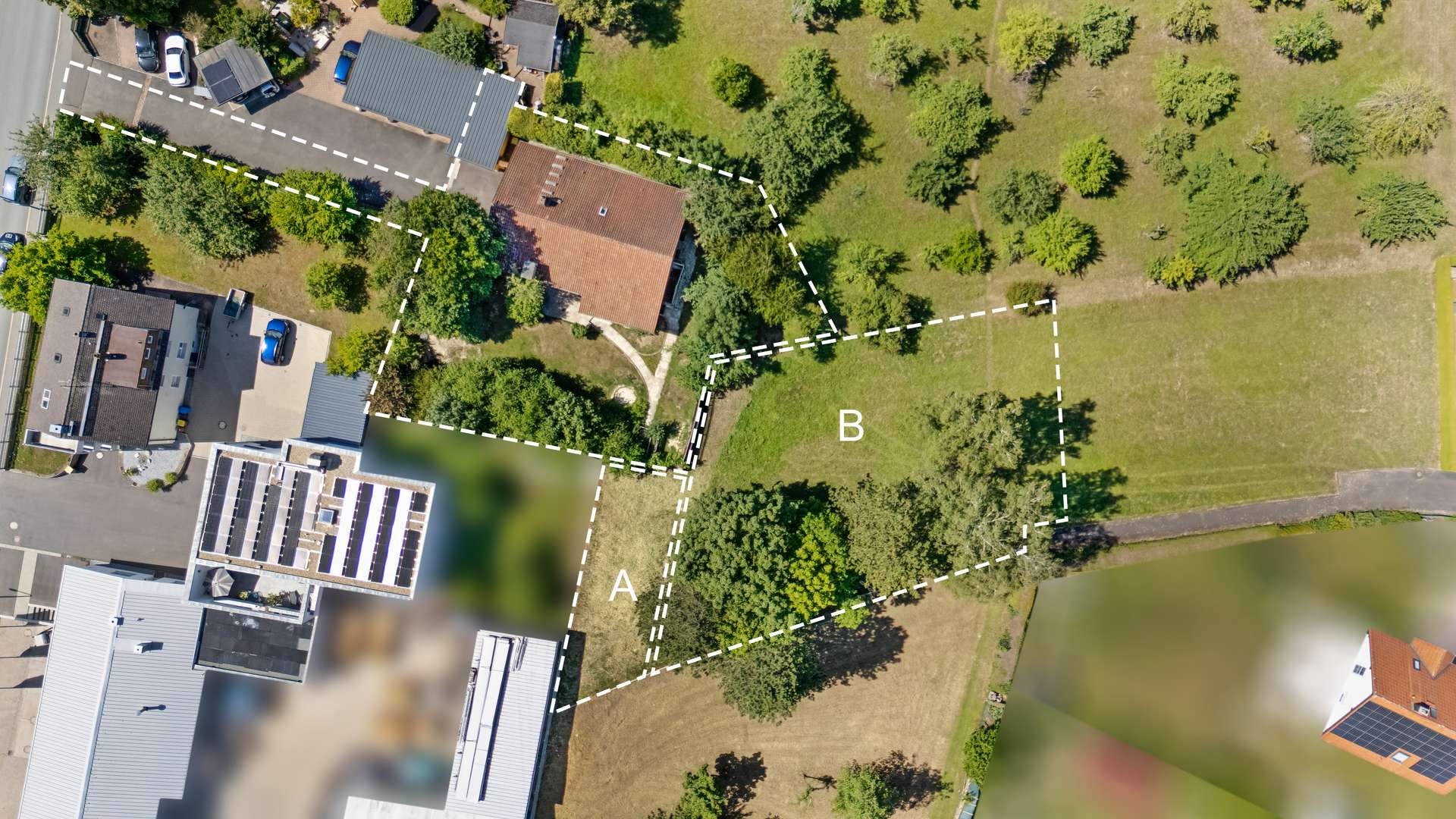 Wiese / Gartenbereich (optional)
