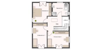 Grundriss Obergeschoss