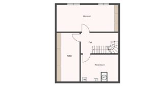 Grundriss Untergeschoss