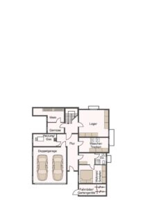 Grundriss Untergeschoss