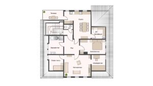 Grundriss 2. Obergeschoss