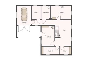 Grundriss Untergeschoss