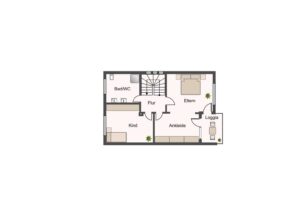 Grundriss Obergeschoss