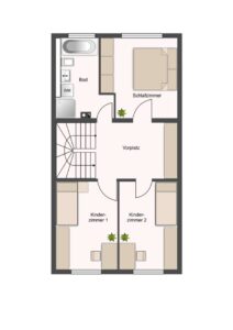 Grundriss Obergeschoss