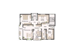 Grundriss Obergeschoss