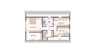 Grundriss Dachgeschoss
