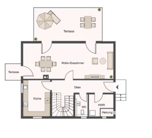 Grundriss Erdgeschoss