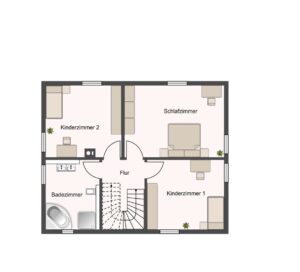 Grundriss Obergeschoss