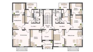 Grundriss 2. Obergeschoss