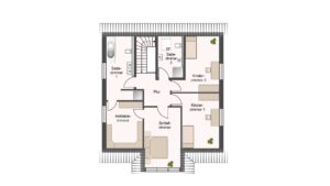 Grundriss Obergeschoss