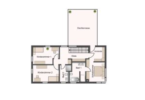 Grundriss Obergeschoss