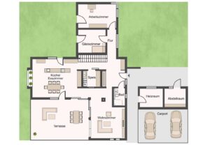 Grundriss Erdgeschoss