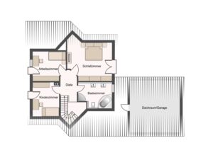 Grundriss 1. Obergeschoss
