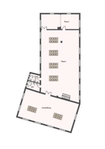 Grundriss Fabrik 1. OG