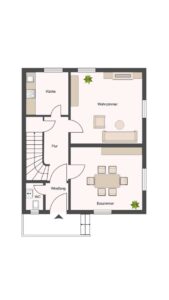 Grundriss Erdgeschoss Nr. 17