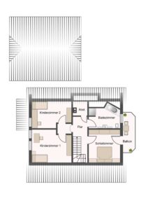 Grundriss Obergeschoss