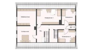 Grundriss Dachgeschoss