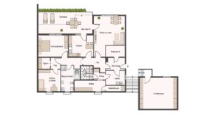 Grundriss Untergeschoss