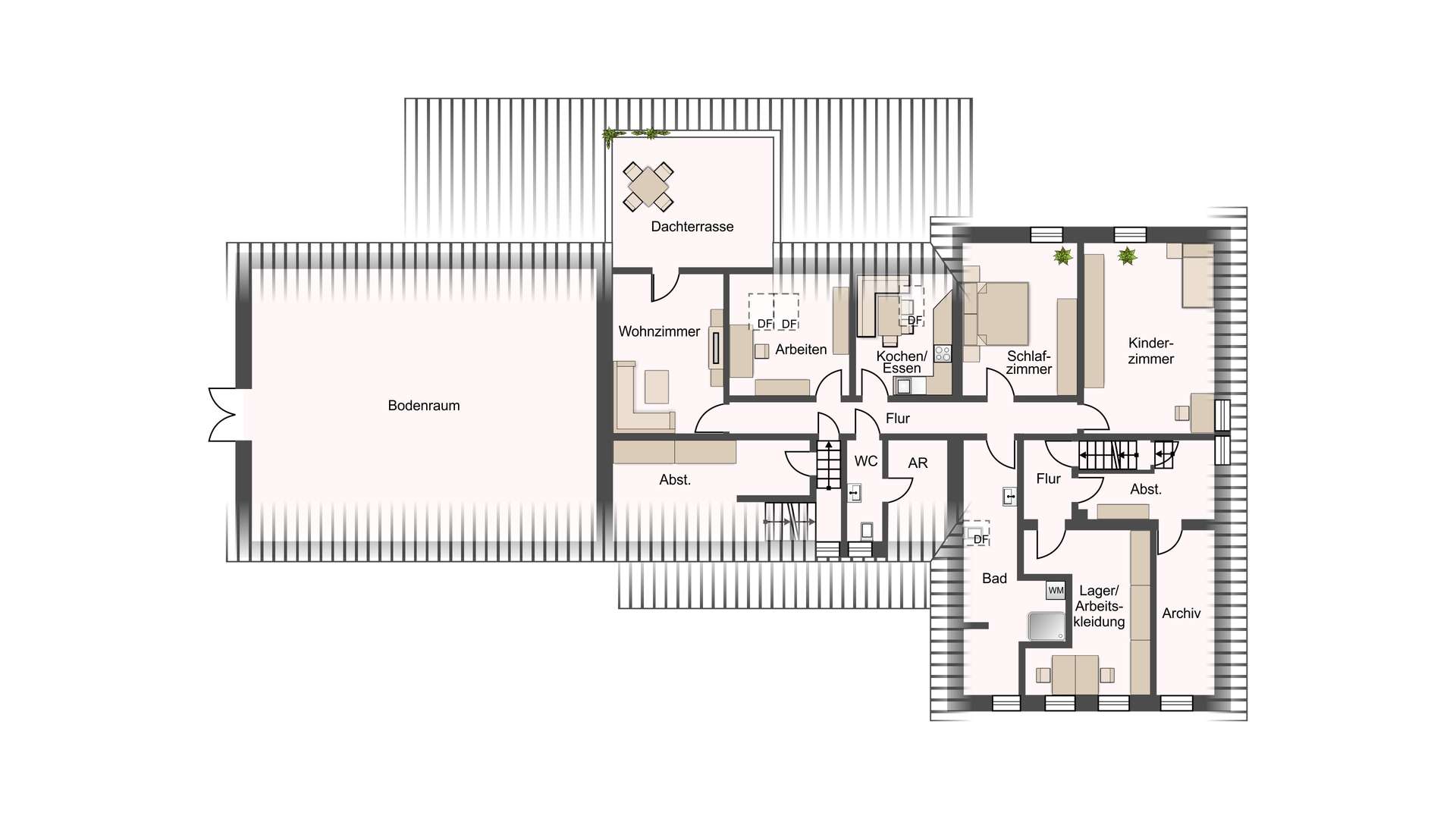 Grundriss Obergeschoss