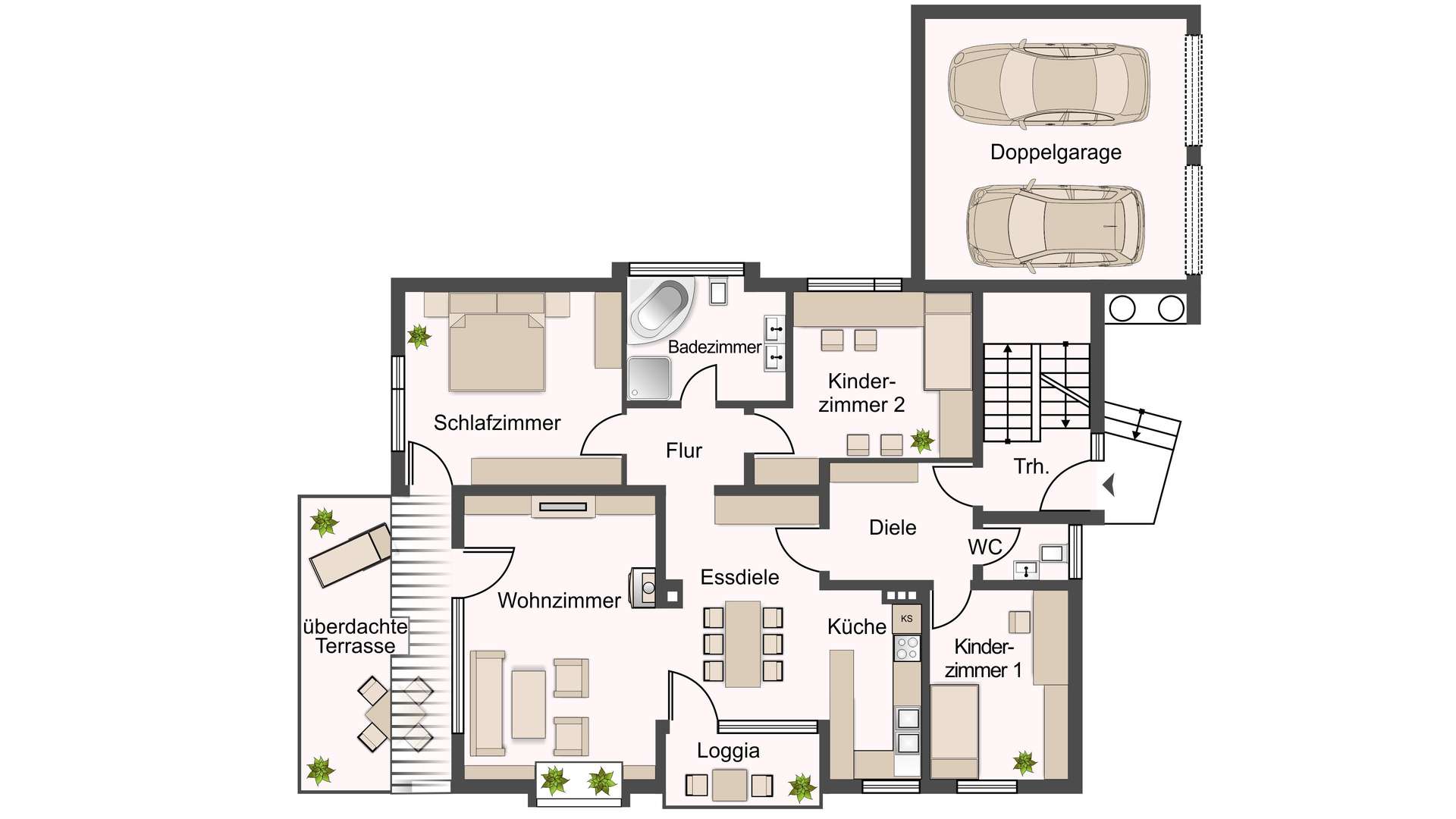 Grundriss Erdgeschoss