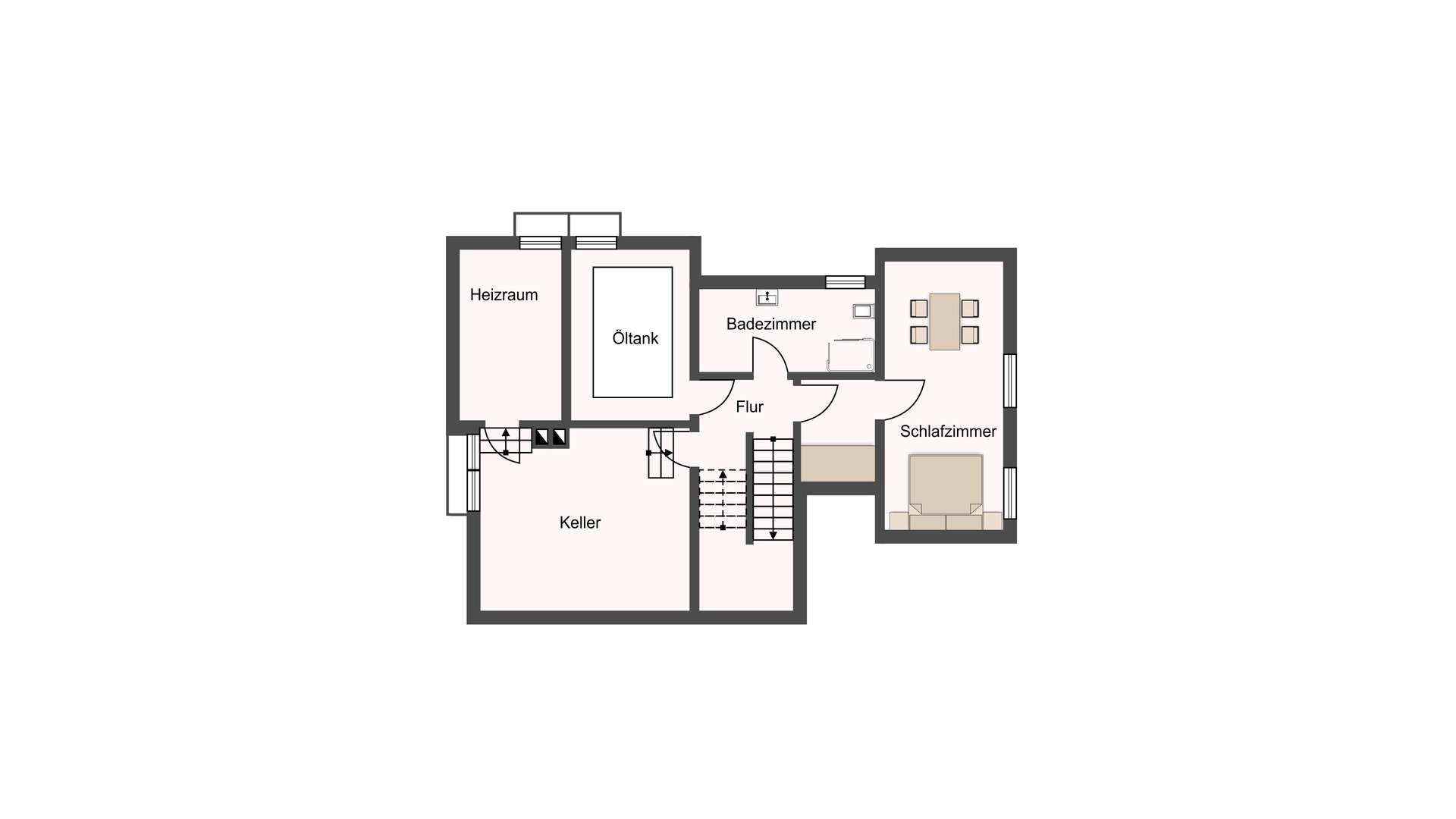 Grundriss Untergeschoss