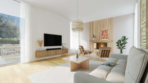 Kaminzimmer - Visualisierung