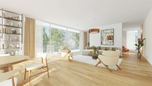 Wohnzimmer - Visualisierung