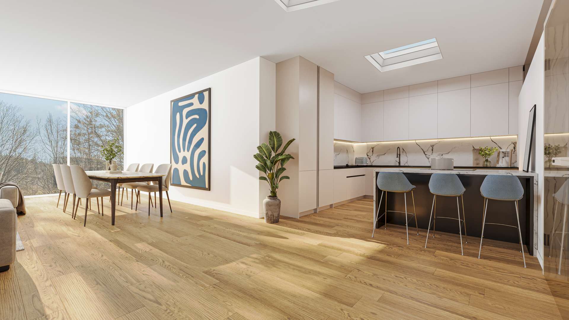 Küche - Visualisierung