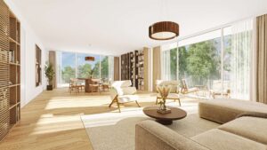 Wohnzimmer - Visualisierung