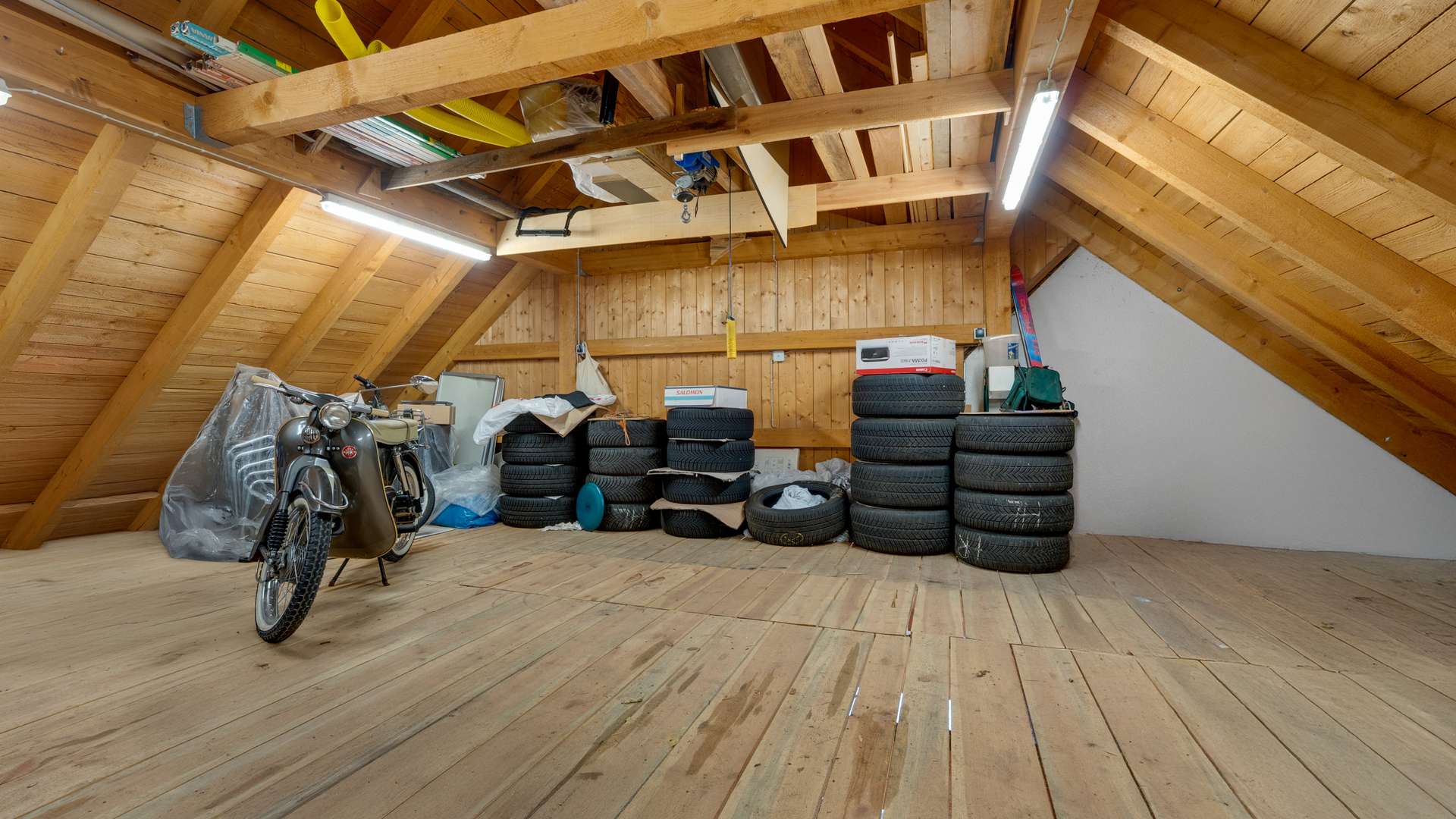 Dachboden Doppelgarage