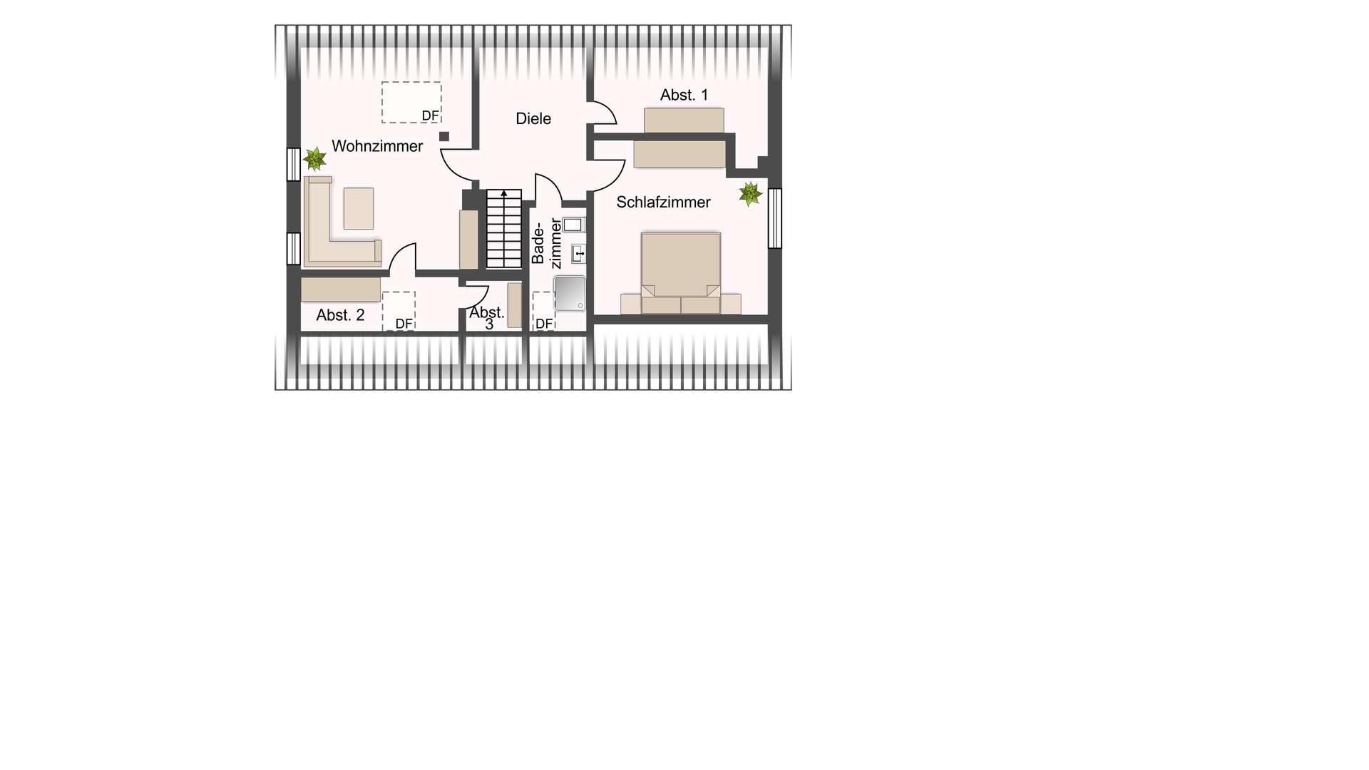 Grundriss Dachgeschoss