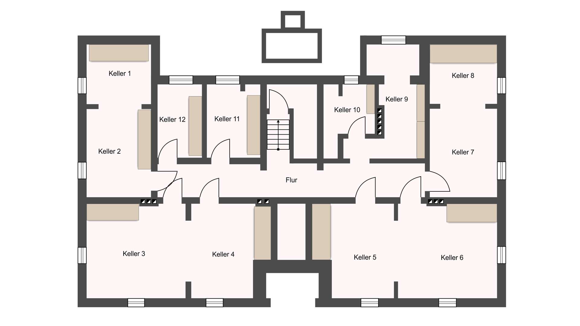 Grundriss Kellergeschoss