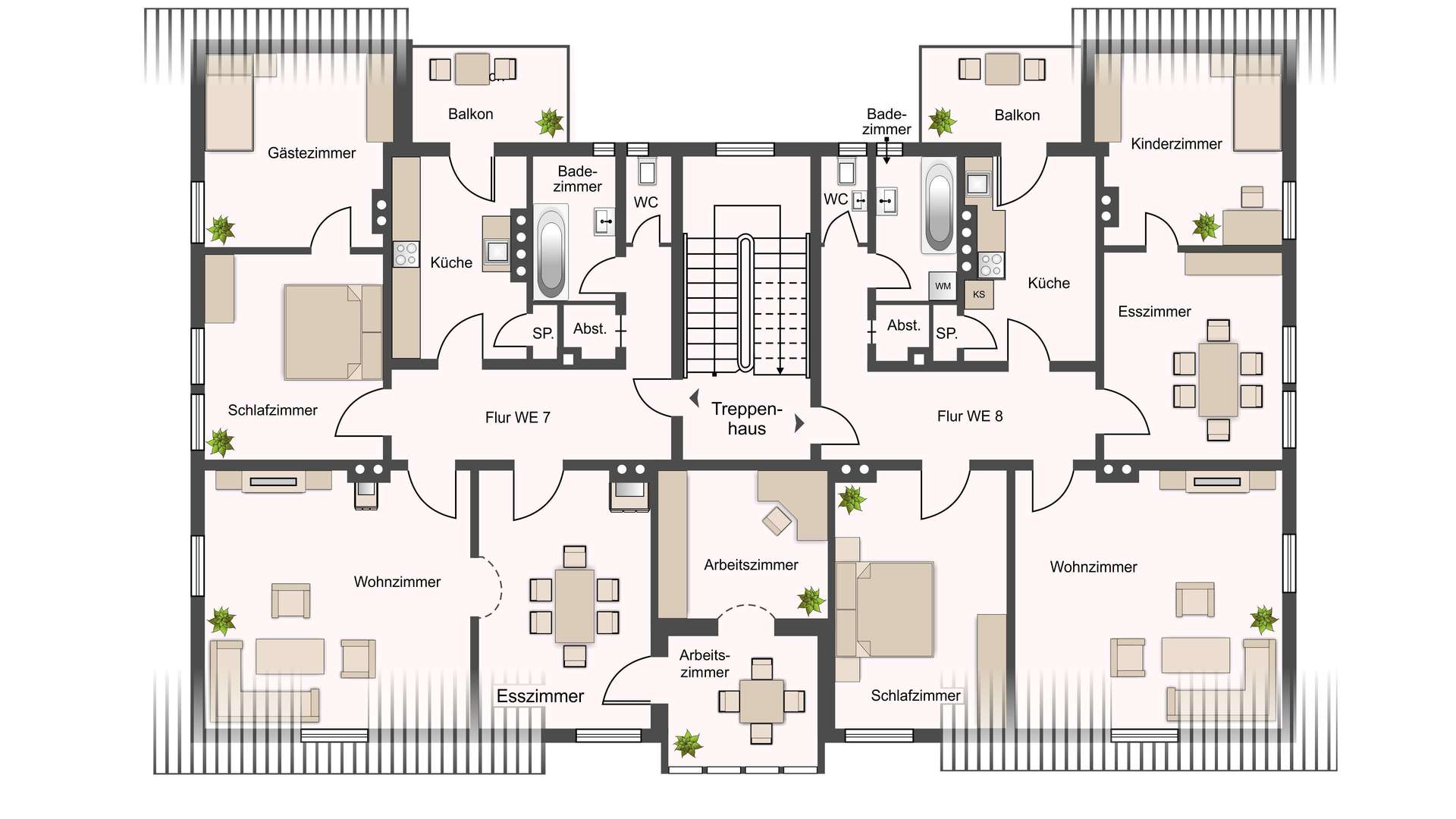 Grundriss 3. Obergeschoss