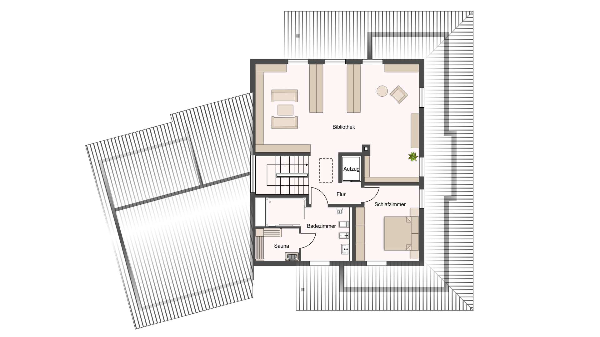 Grundriss Obergeschoss