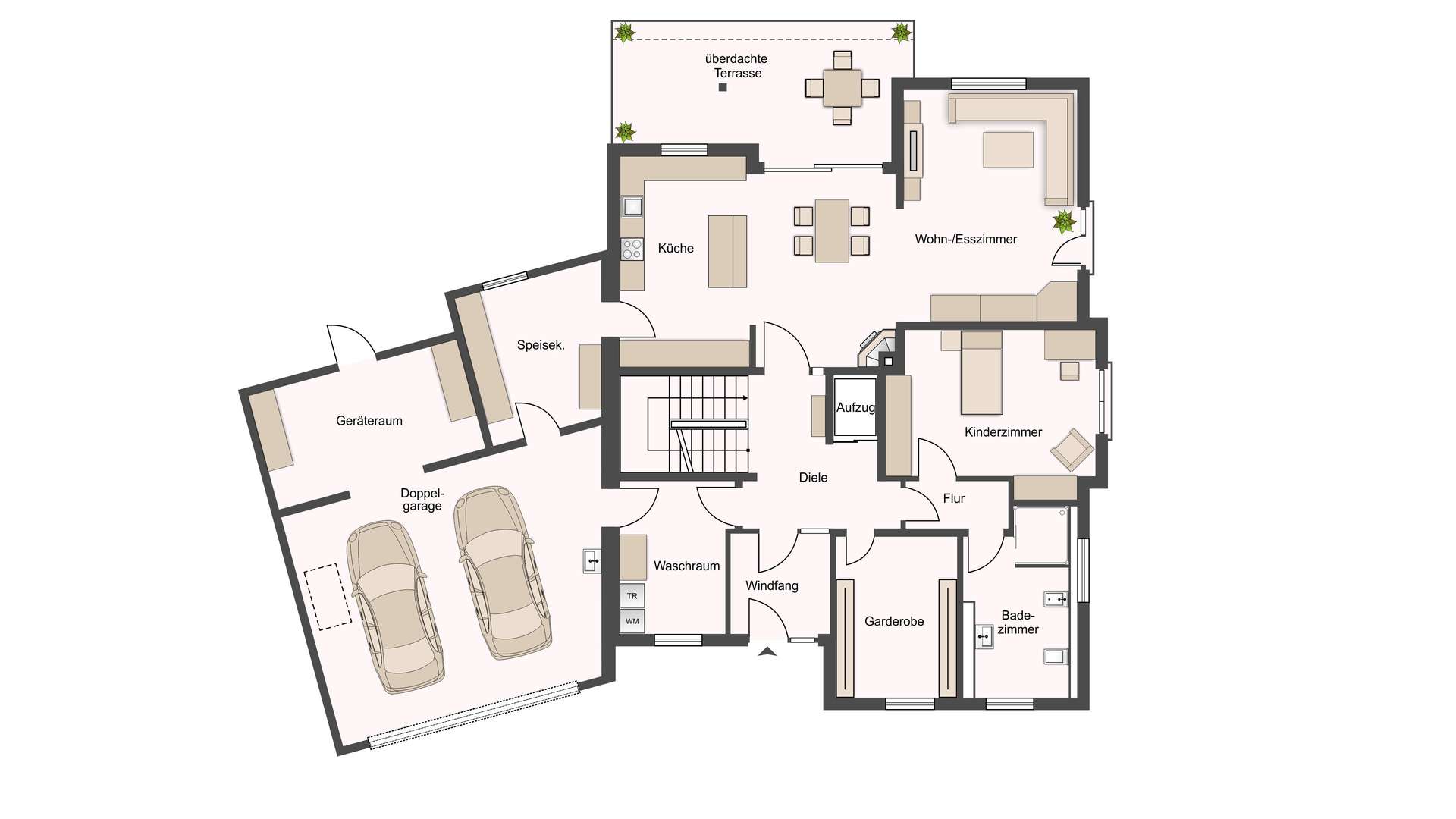 Grundriss Erdgeschoss