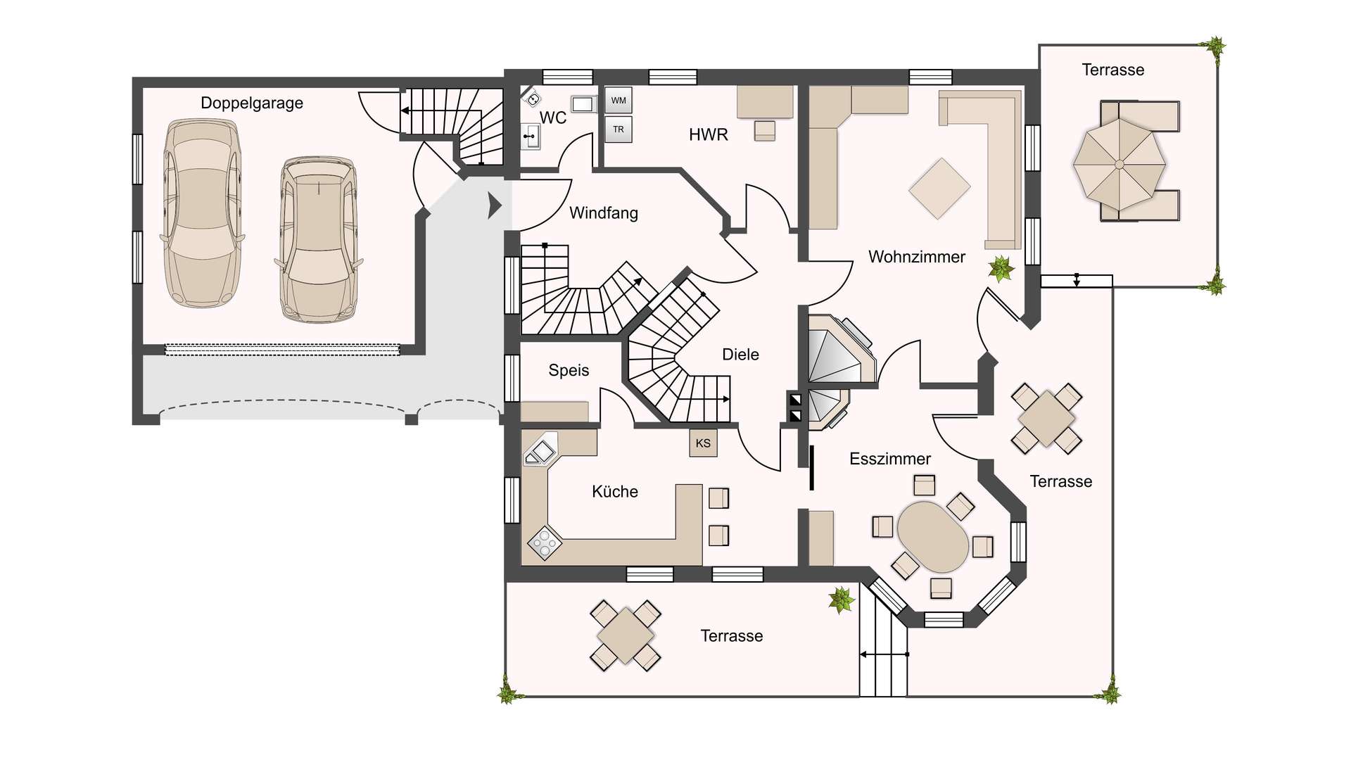 Grundriss Erdgeschoss