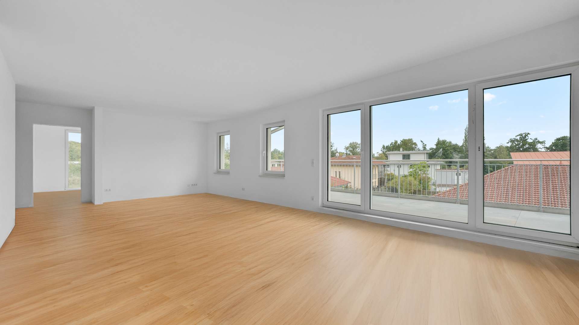 Wohn- und Esszimmer / Küche