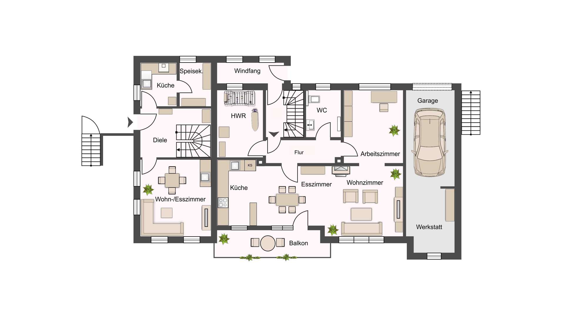 Grundriss Erdgeschoss