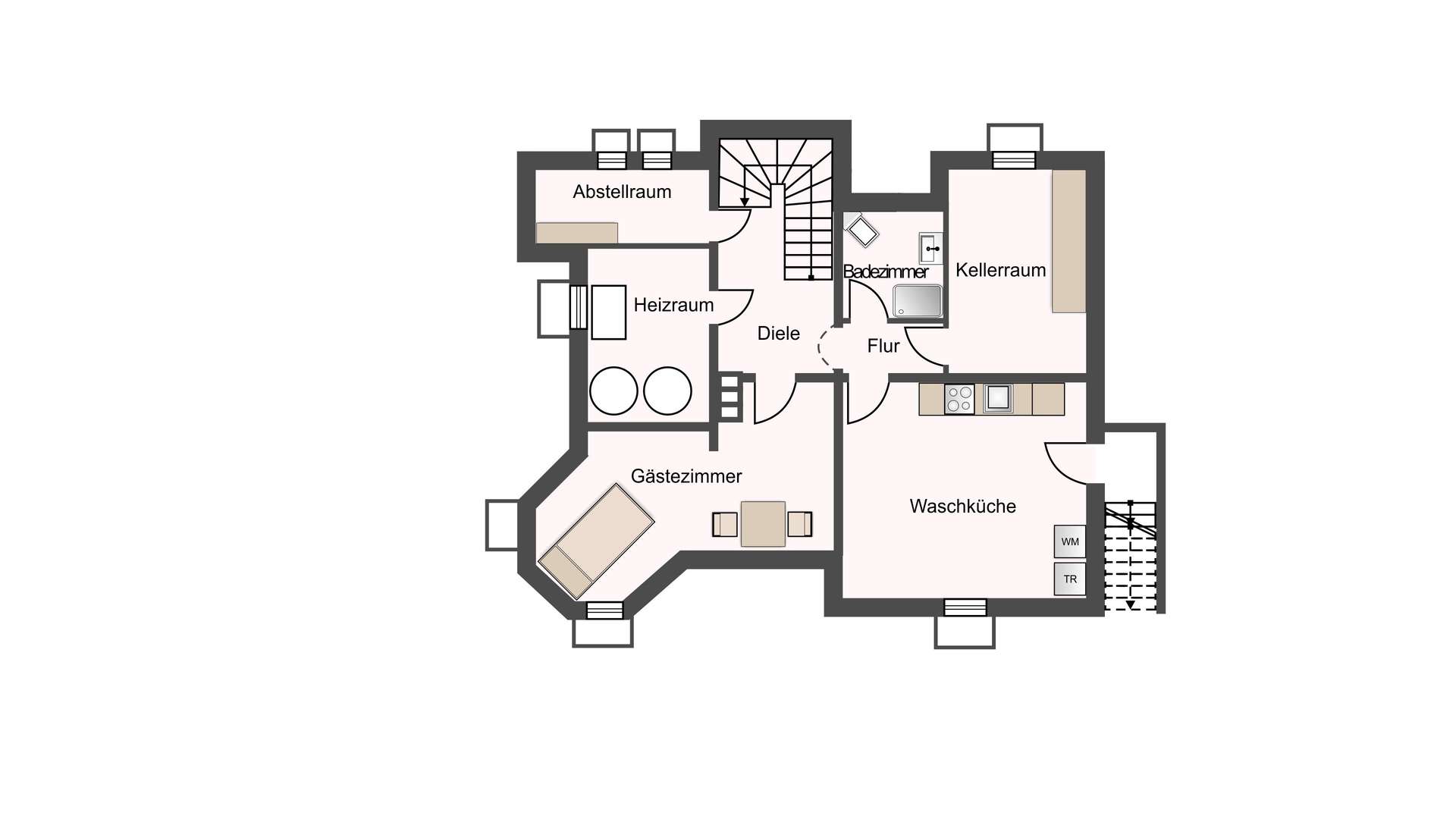 Grundriss Kellergeschoss