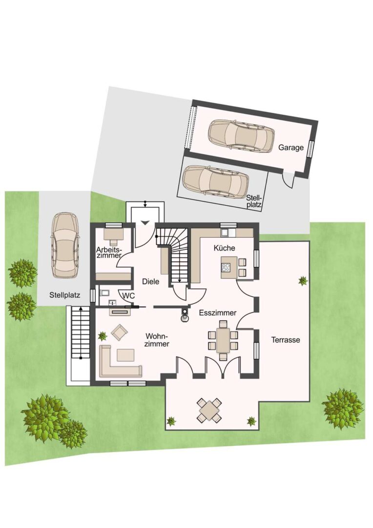 Grundriss Erdgeschoss