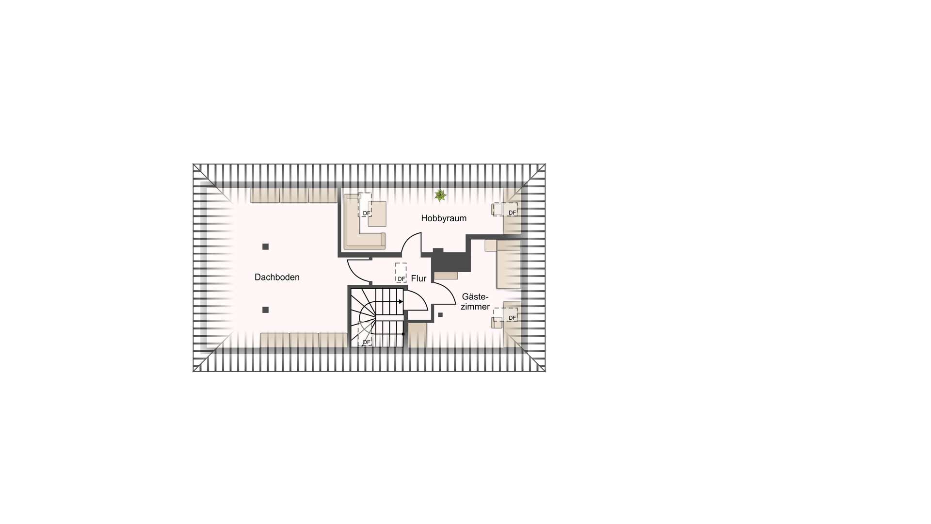 Grundriss Dachgeschoss