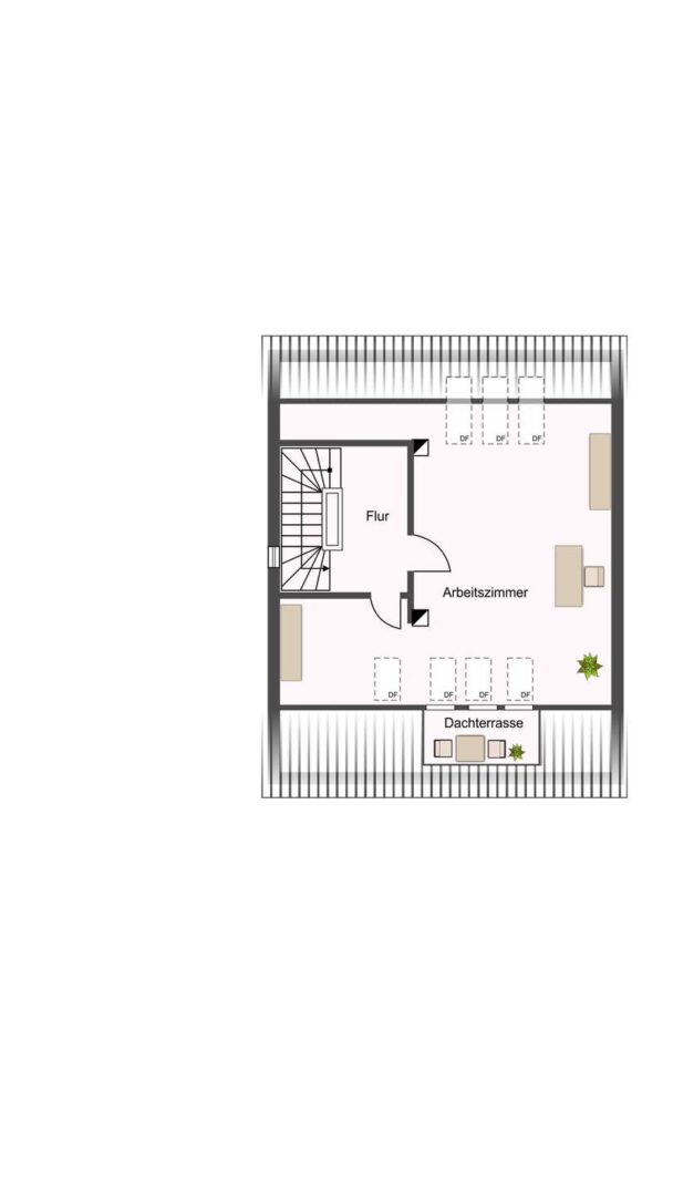Grundriss Dachgeschoss